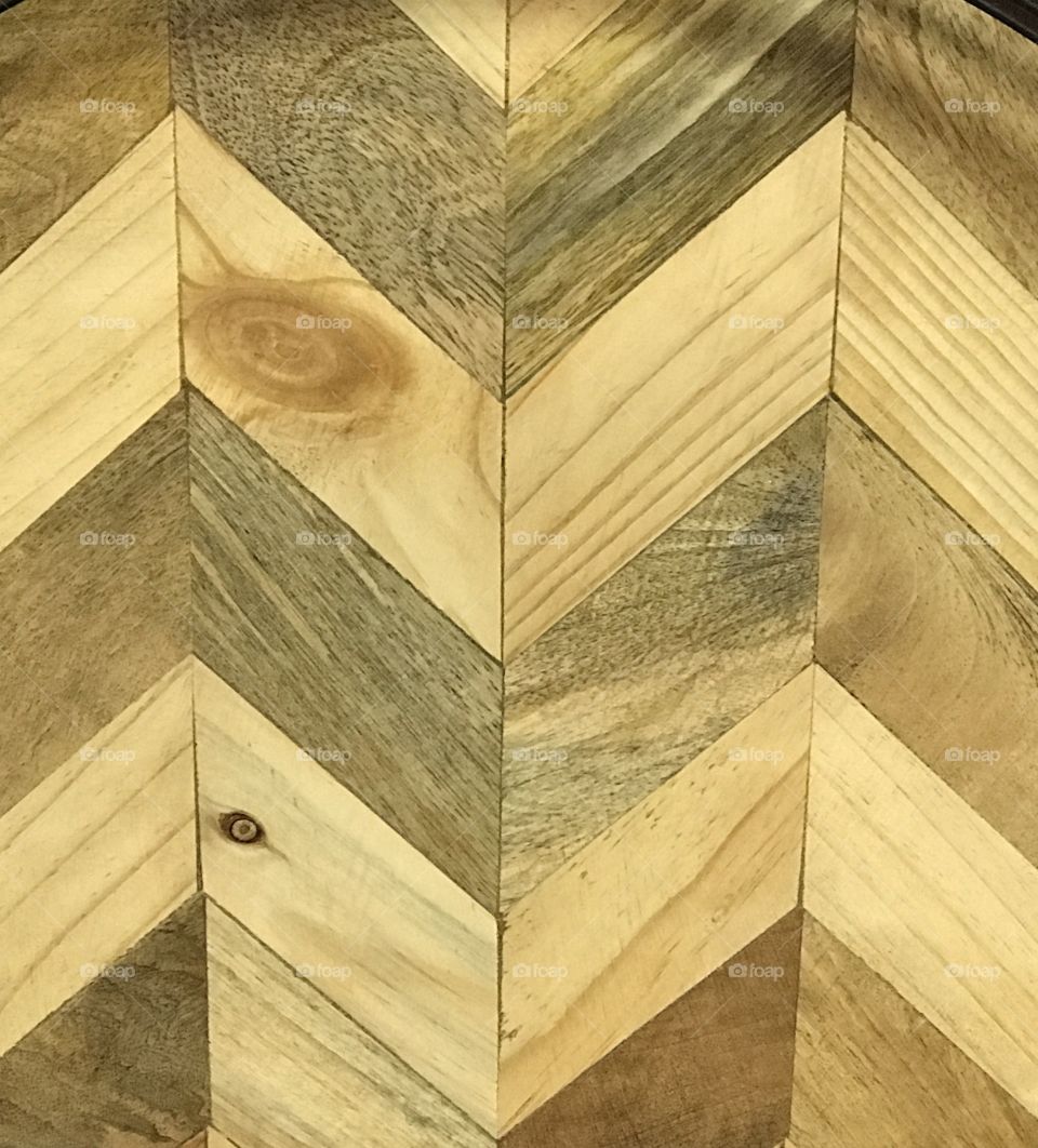 Wood inlay zigzag 