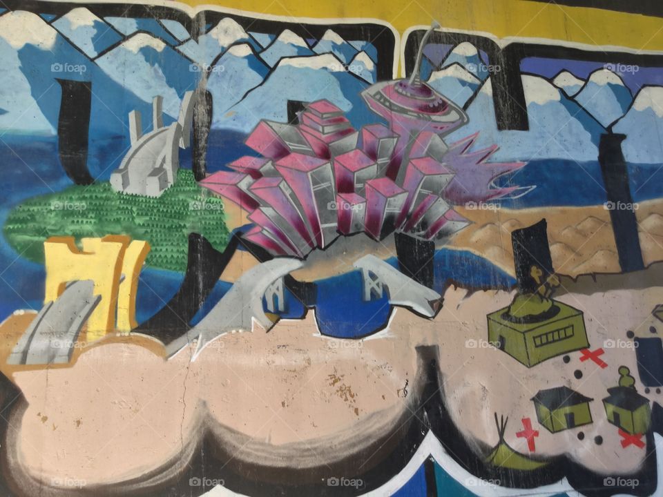 Graffiti on Vancouver 