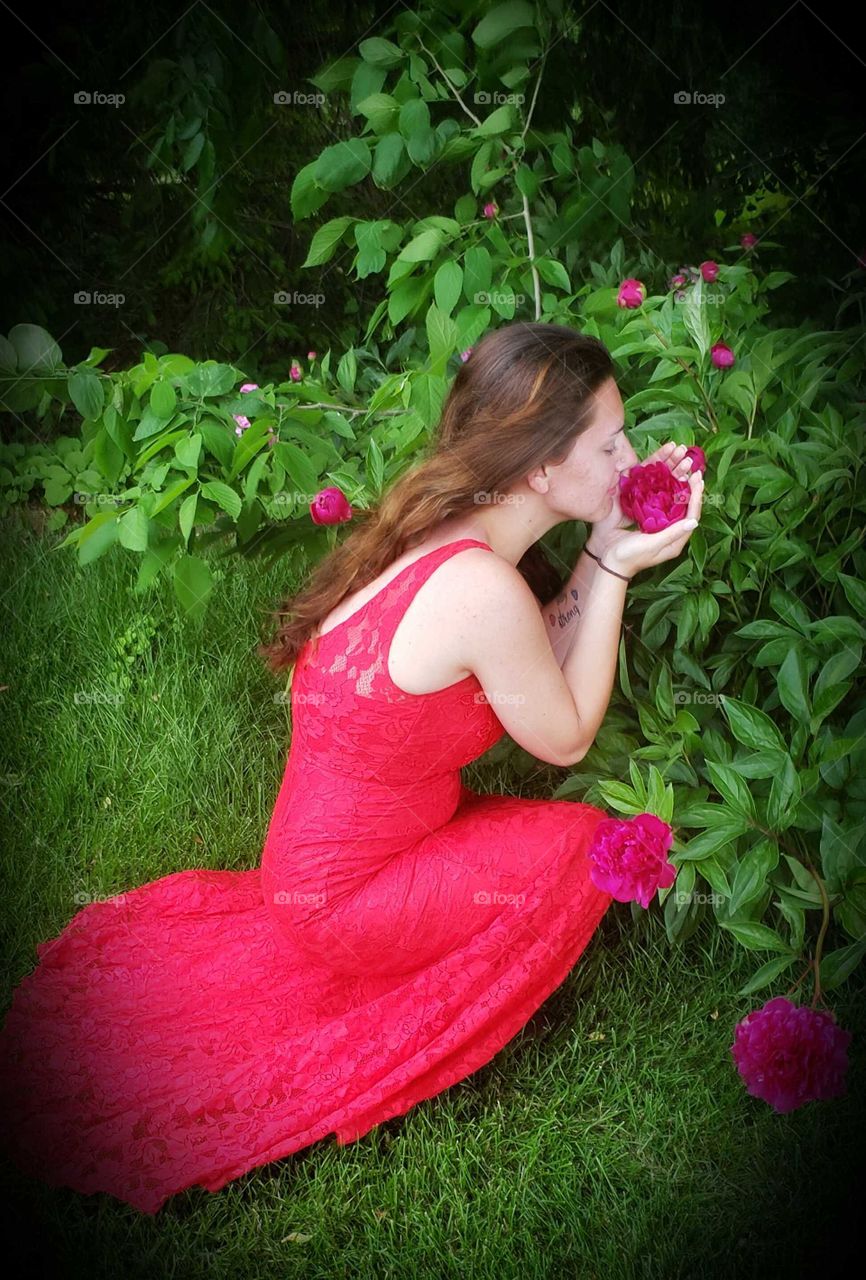 she's beautiful like a rose