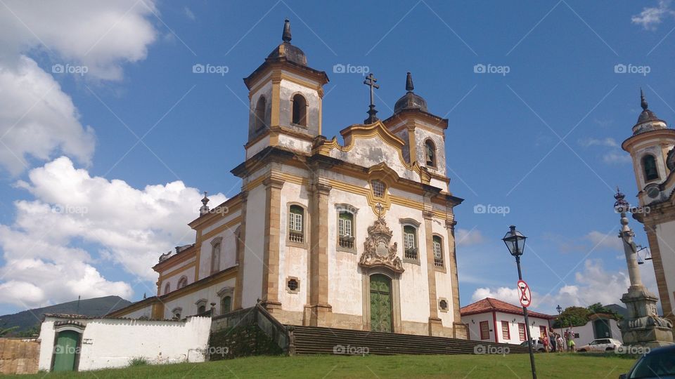 Igreja em Minas Gerais. Visita às igrejas do circuito das cidades históricas de Minas Gerais.