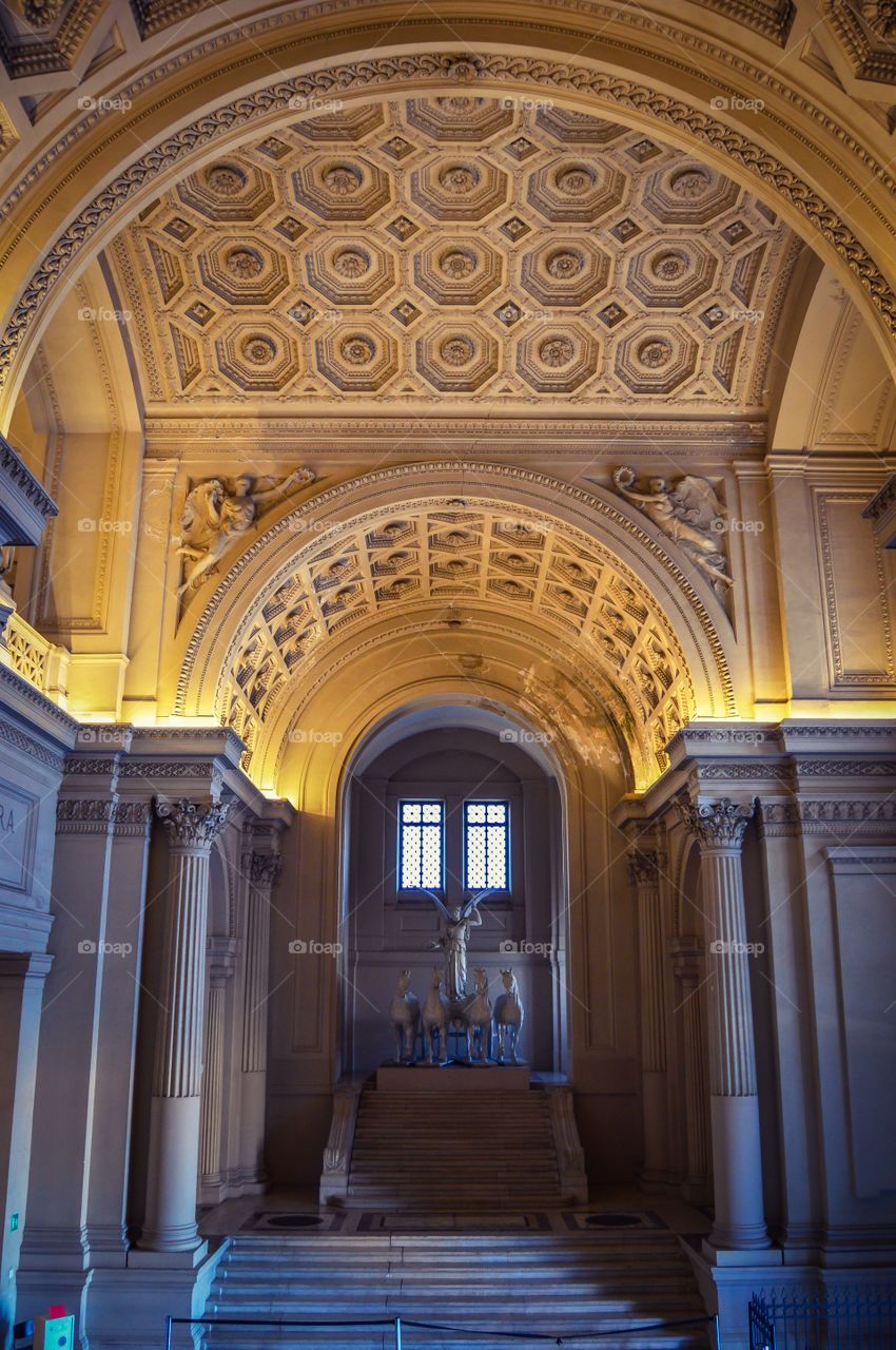 Interior del Monumento a Victor Manuel II, Altare della Patria (Roma - Italy)