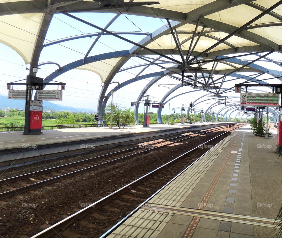 Dongshan station
 is a railway station on the Taiwan RailwaysThe station was opened on 24 March 1919.
The station forms a shape of melon shack.