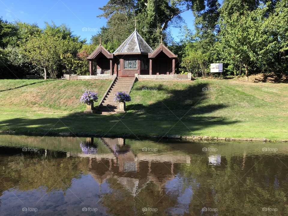 Hermitage House where the garden owners of Bicton would come to relax and just chill out.