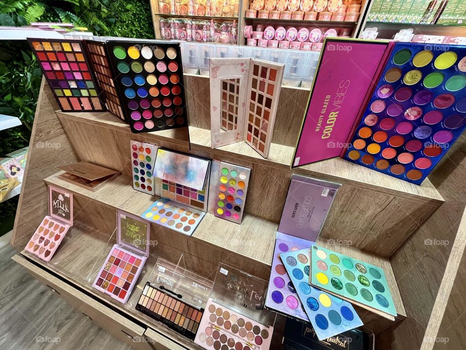 Make up- all kinds of eye shadows in all of colors