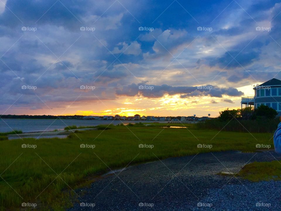 Beach sunset