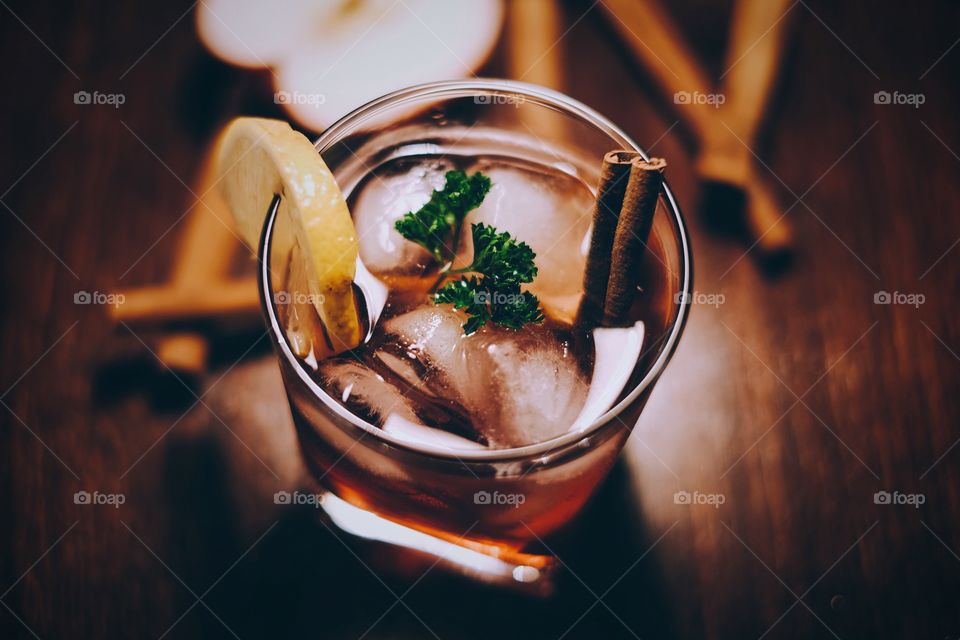 apple cider with whiskey 