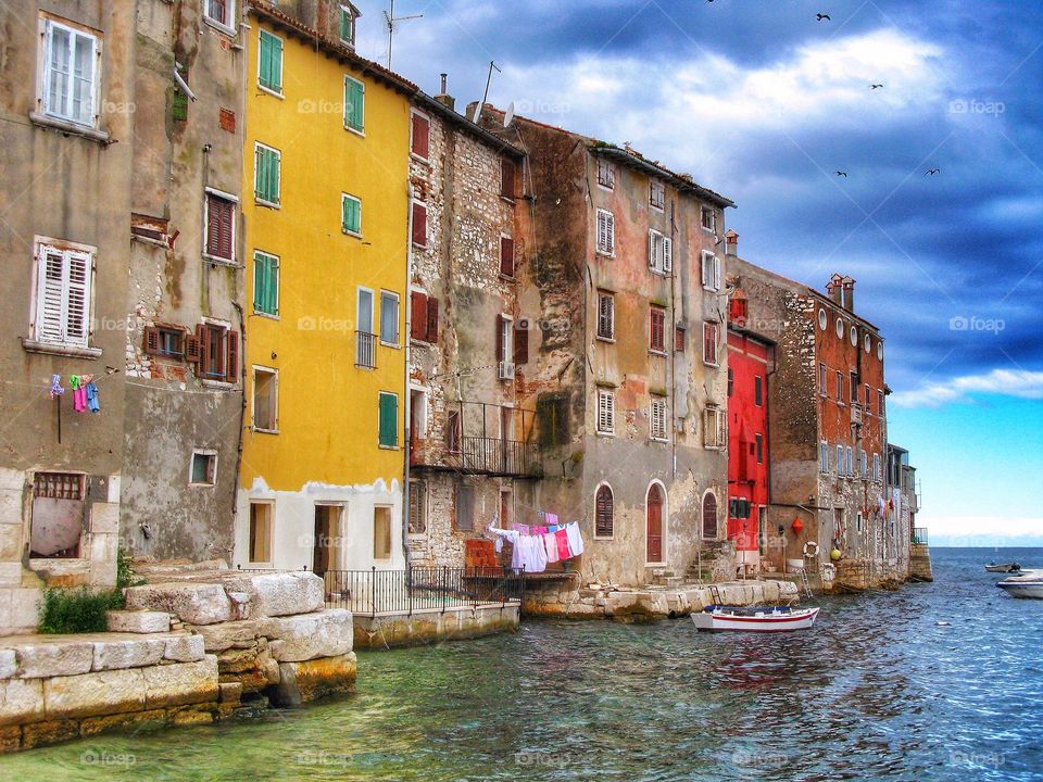 Residential houses near the sea