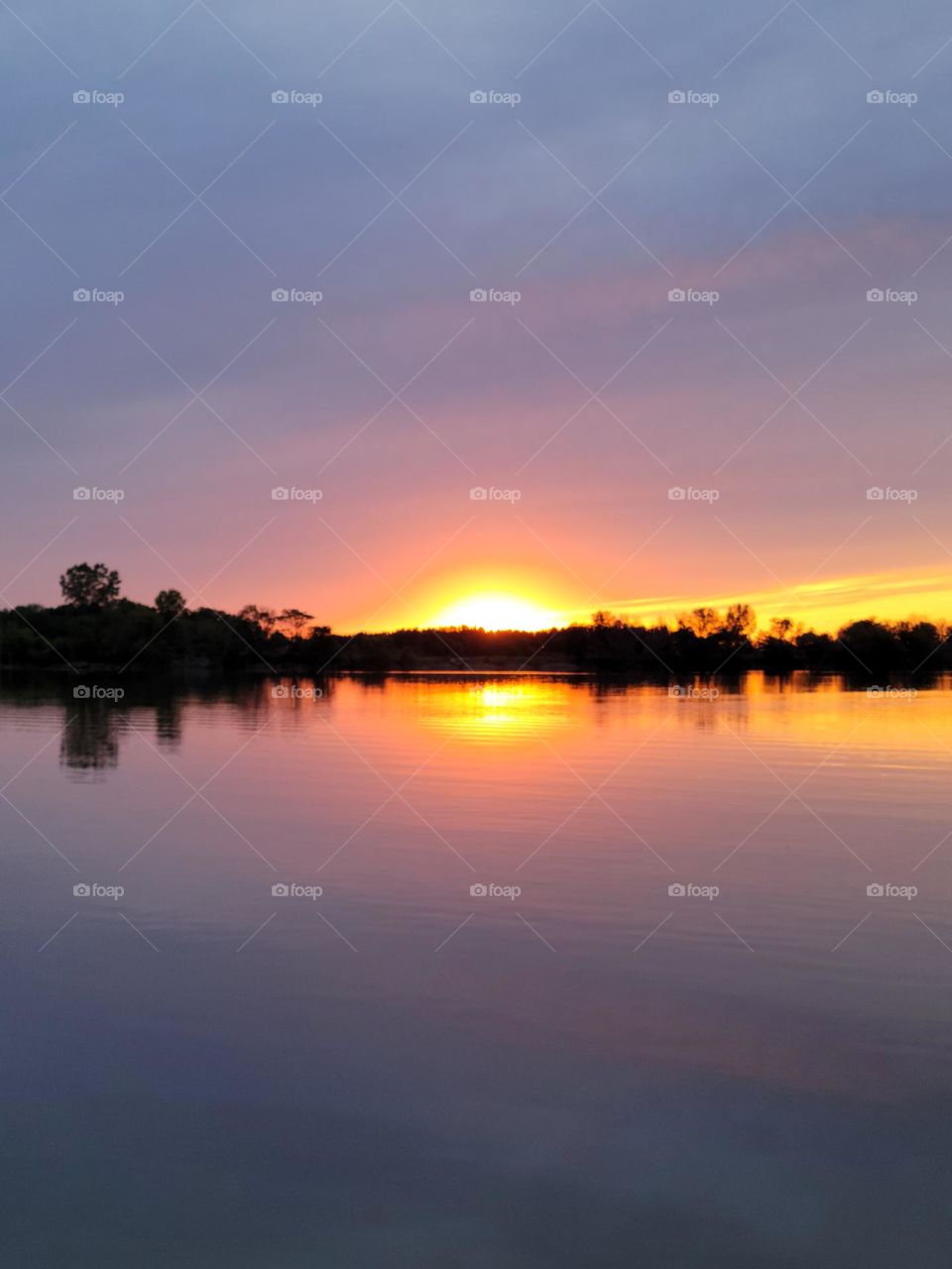 Saginaw River Sunset