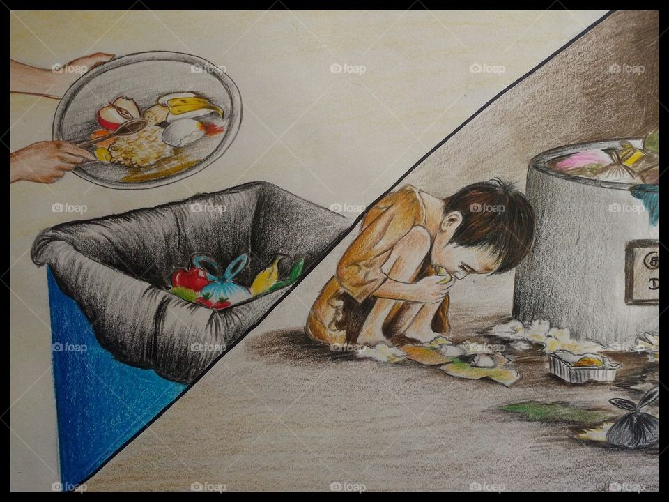 MY ART WORK  *SAVE FOOD *