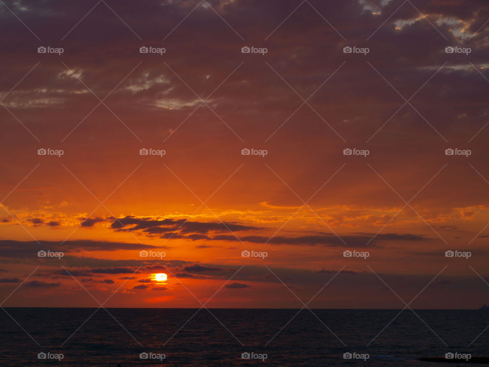 sea sunset