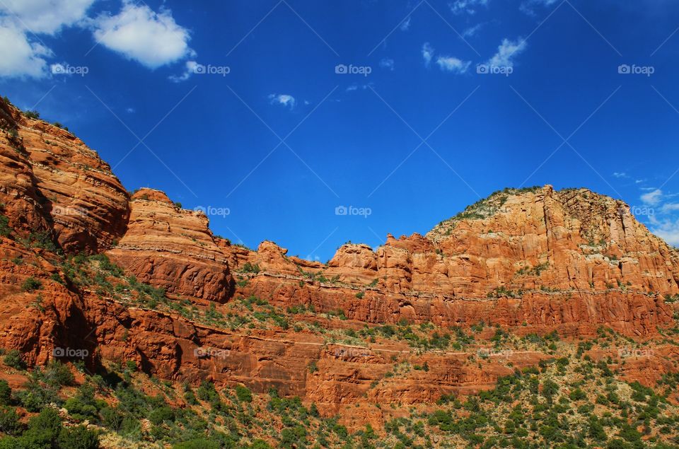 the long rock formation