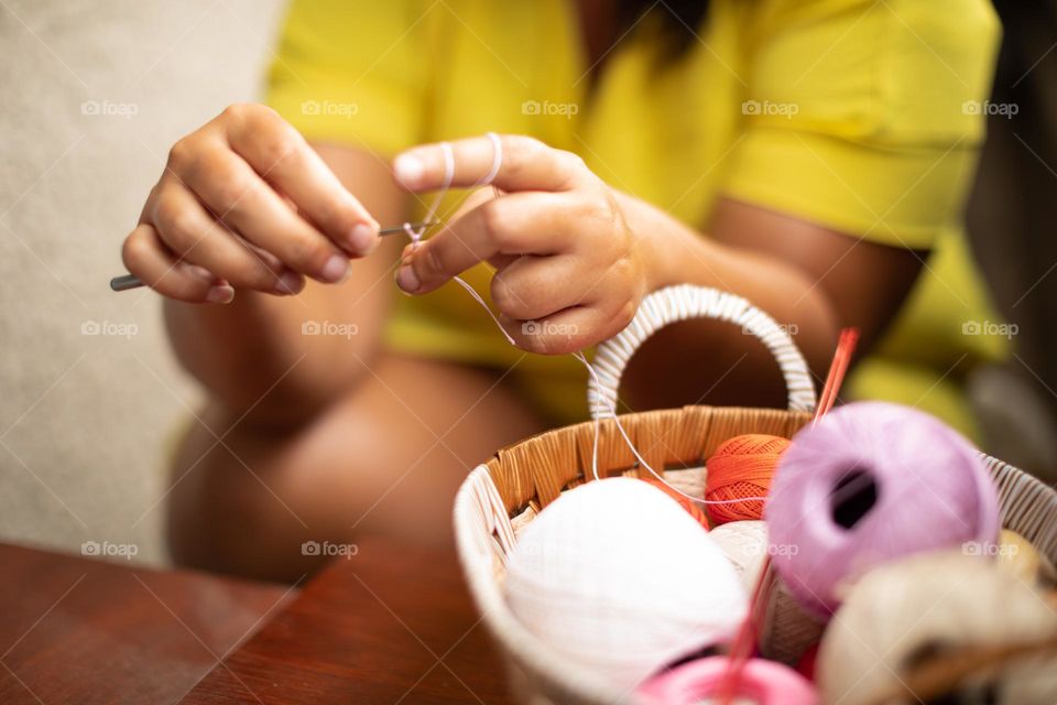 Crocheting