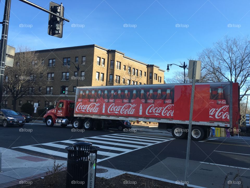 Coca Cola truck beats them all!