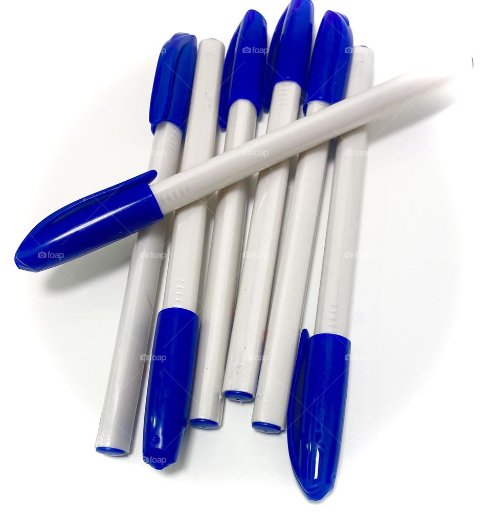  blue pen