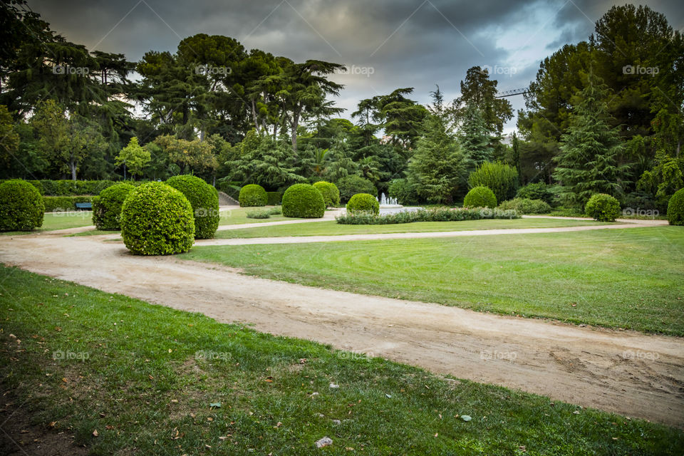 Garden side Barcelona 