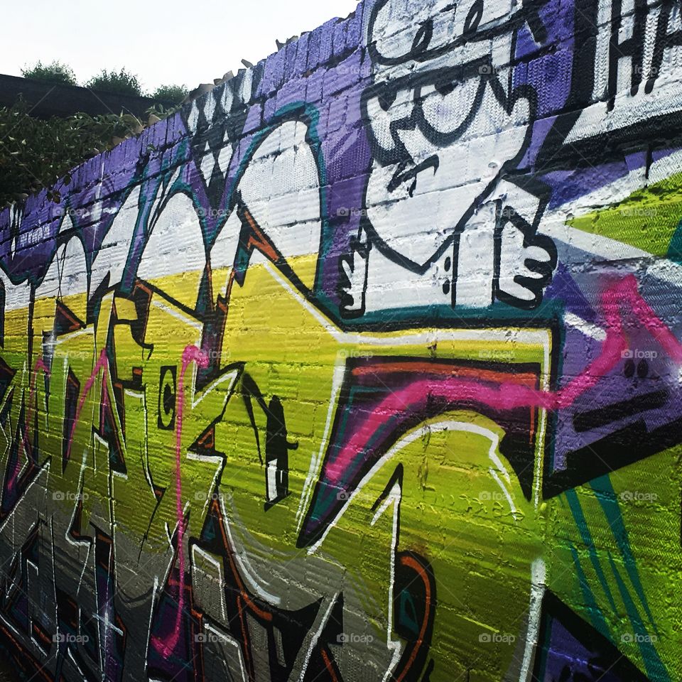 Street art in Birmingham 