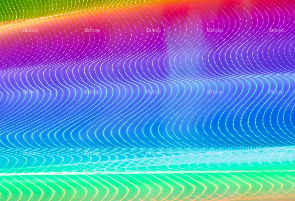 Abstract background with shapes of rainbow colors 