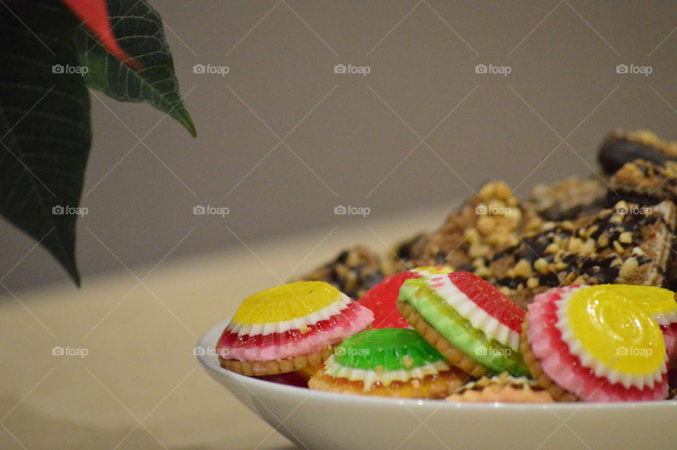 colorful cookies