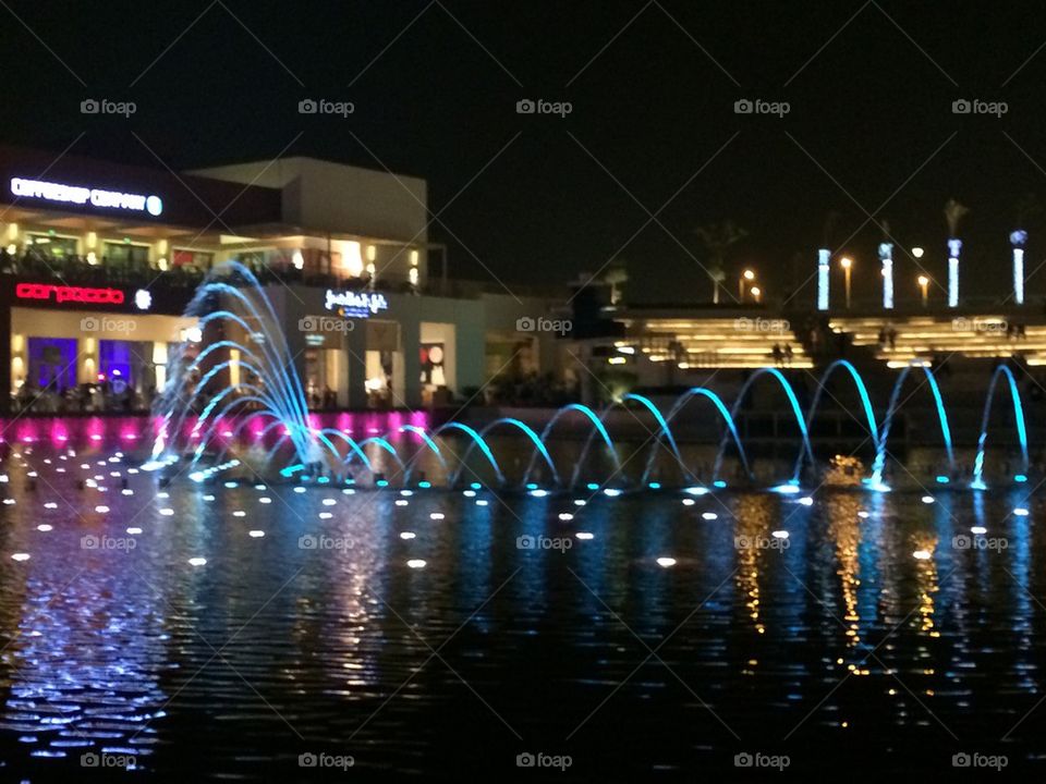 Cairo Festival City Dancing Fountain 