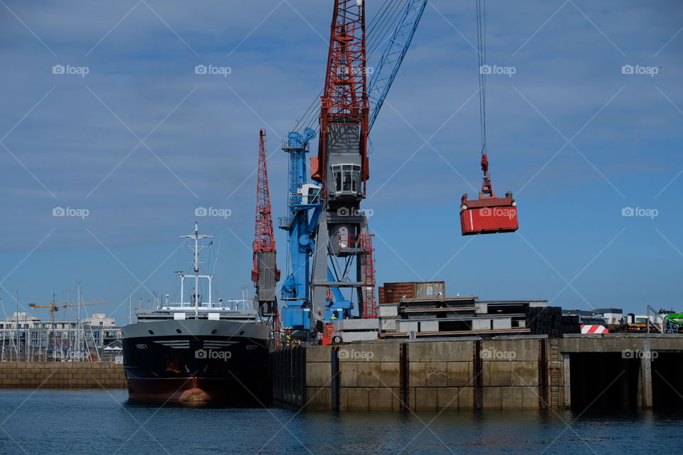 St Helier Harbour, Jersey, Channel Islands