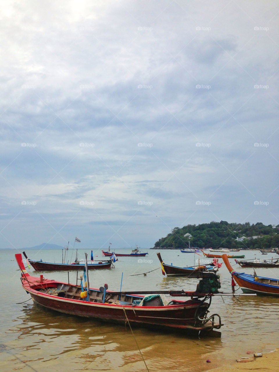 Boats at Sea