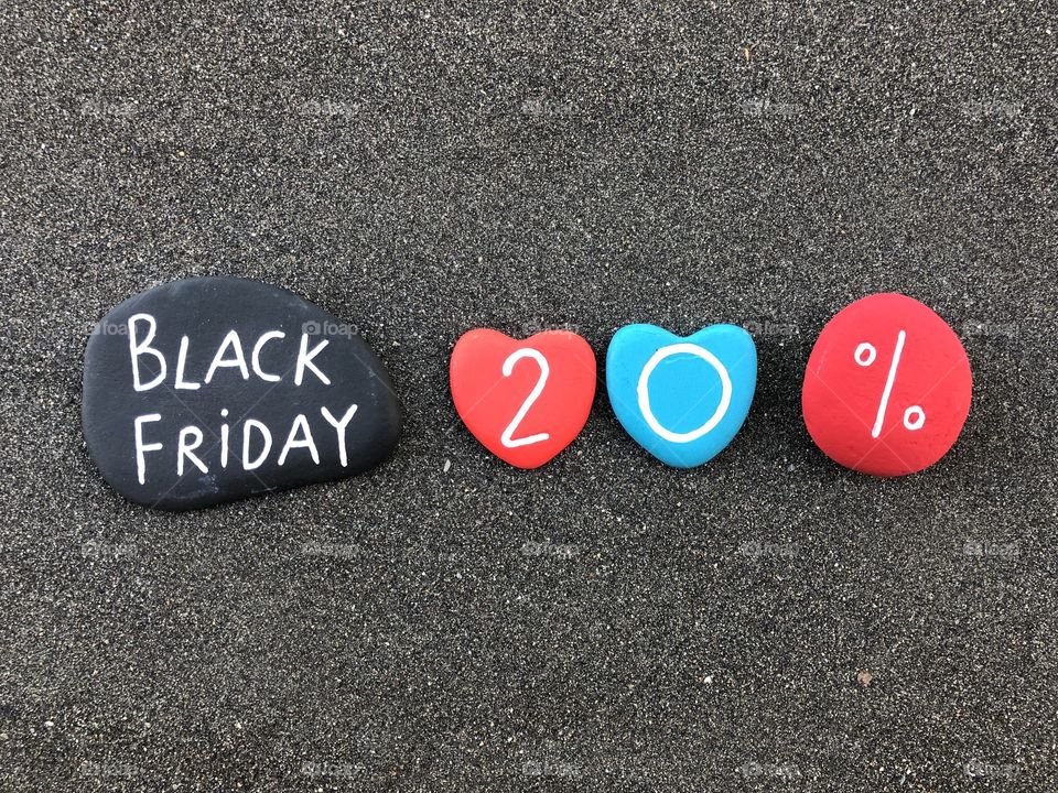Black Friday, 20 percent discount
