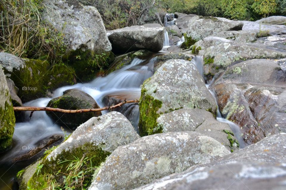 Rio La Cumbrecita larga exposición naturaleza / river long exposure nature cascada falls 
