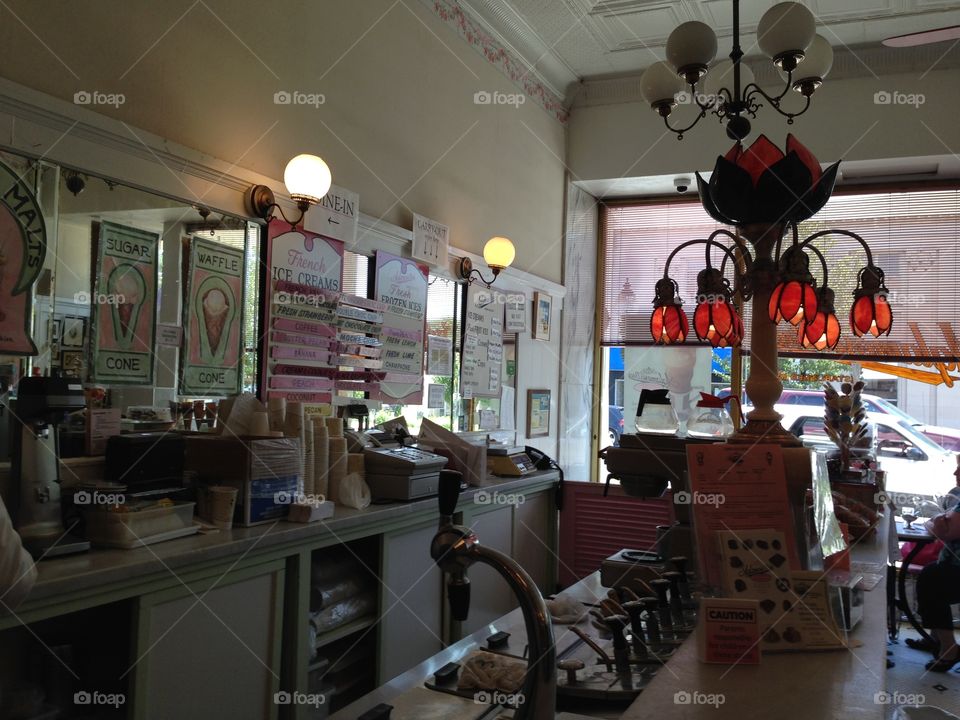 Ice cream parlor
