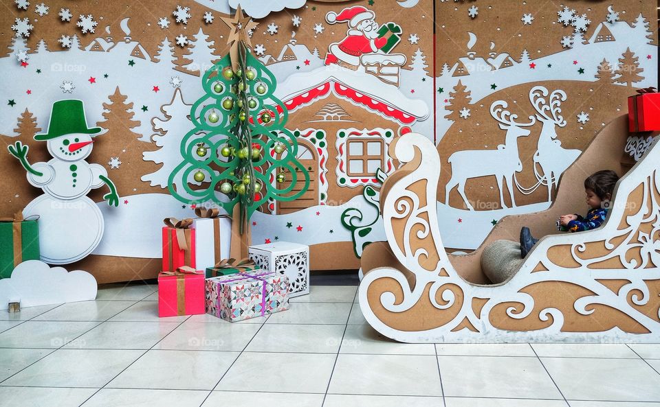 Holiday, decor, Christmas tree, new year, celebrate,