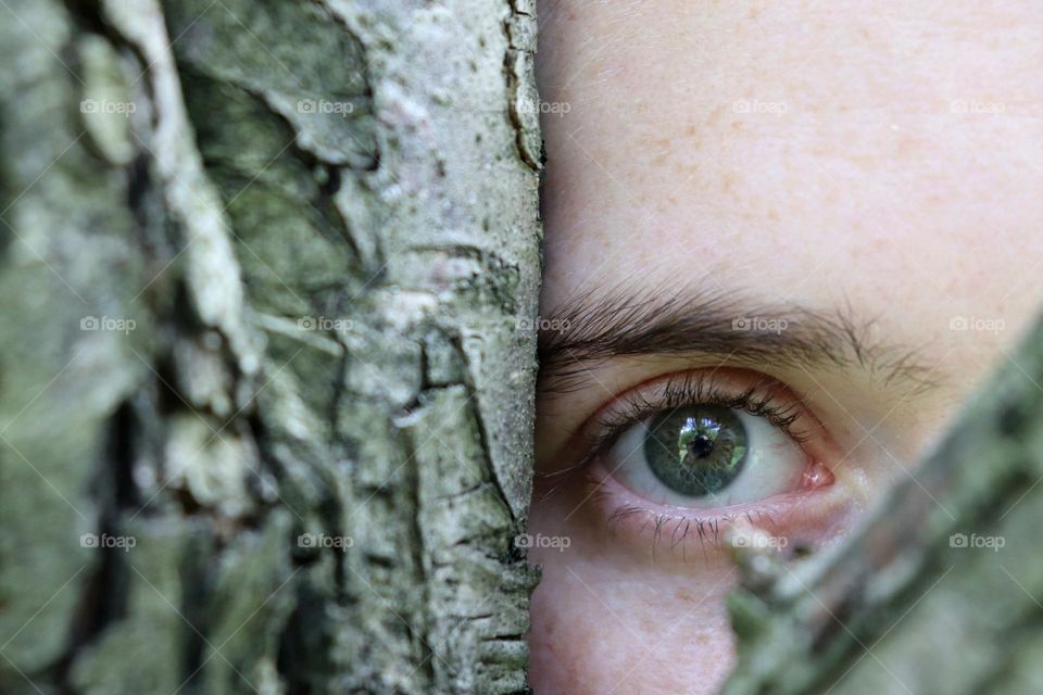 beautiful green eyes