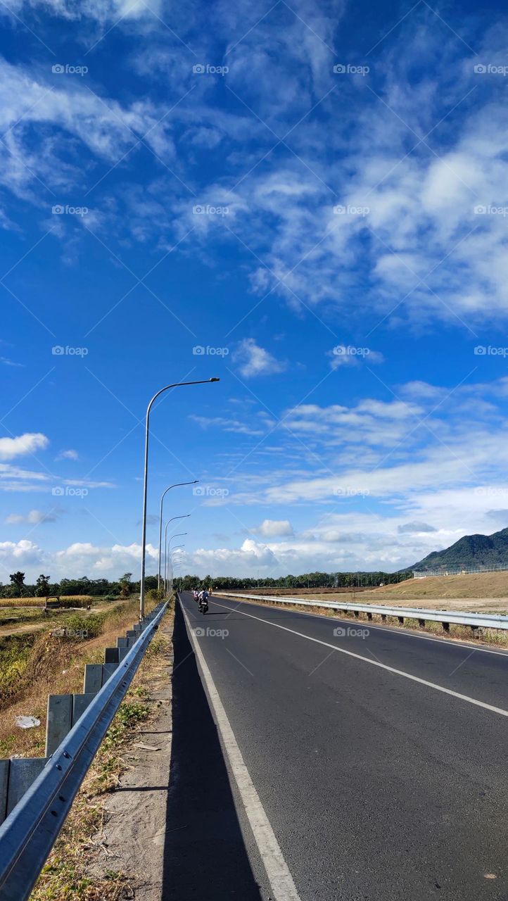 jalan baru menuju bandara