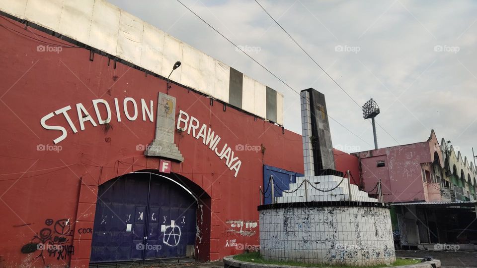 lapangan bola Brawijaya Kediri