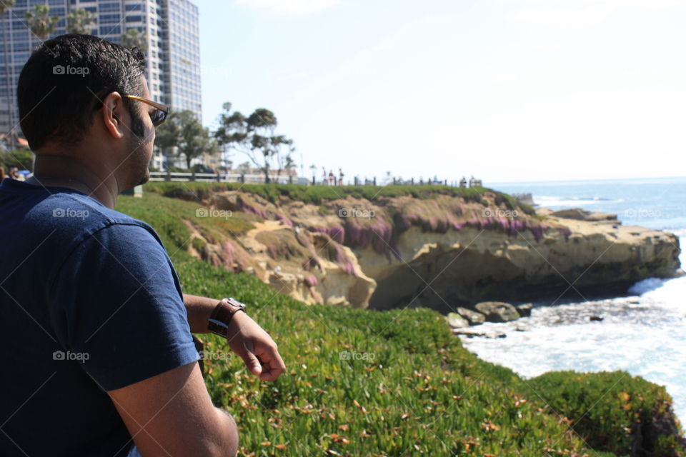 What a view! California coast.