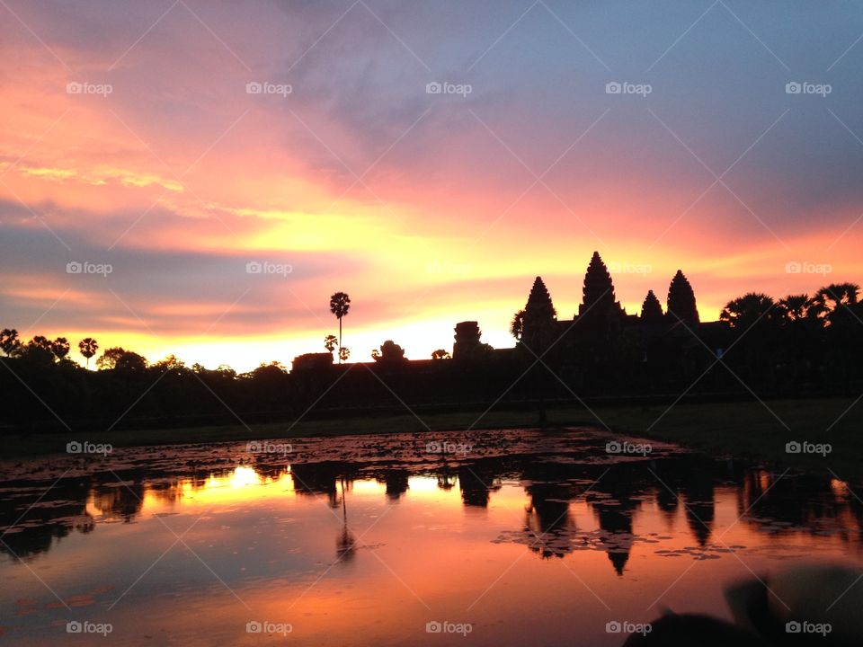 Angkor Wat at Sunrise 