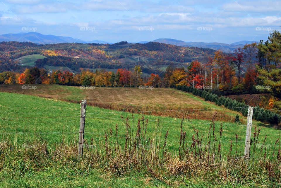 Autumn and the Mountains 