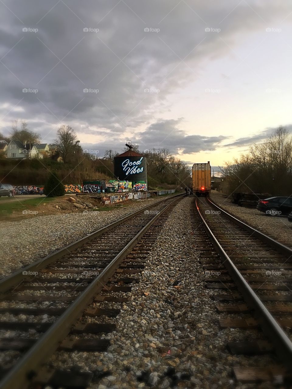 Asheville, NC train tracks