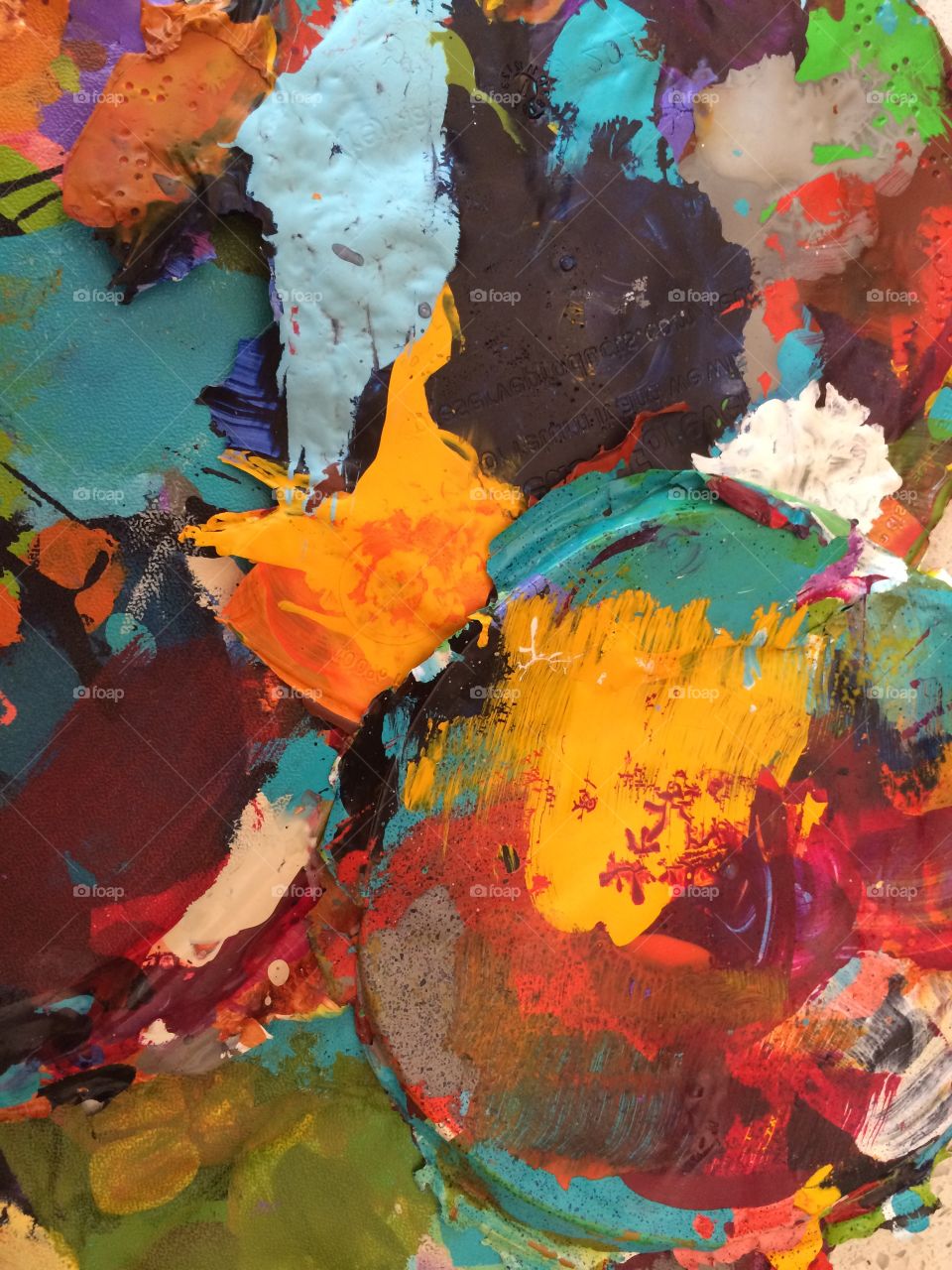 Abstract painting background