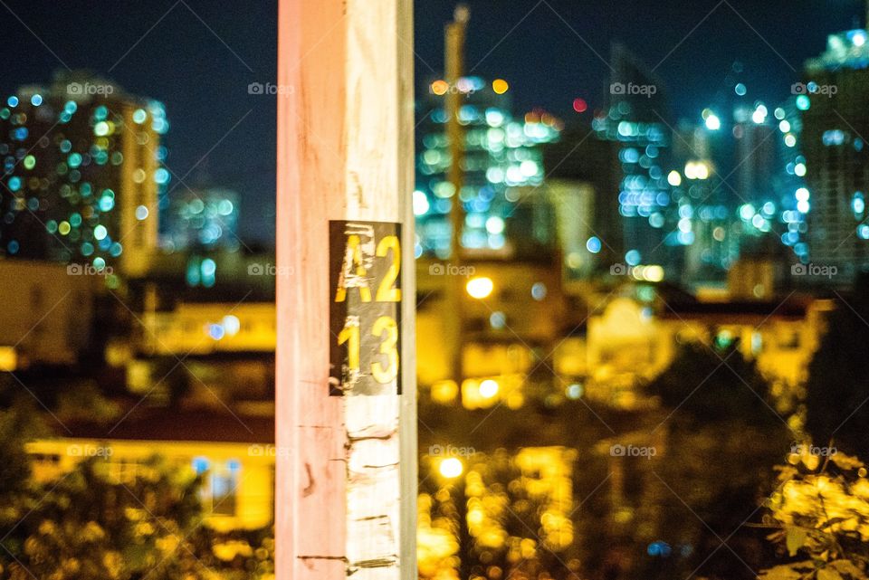 Night light. Post A2.13