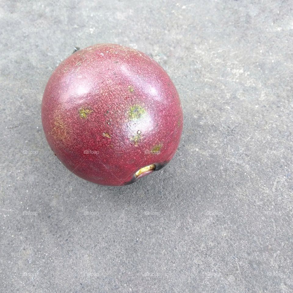 Maja fruit on the ground