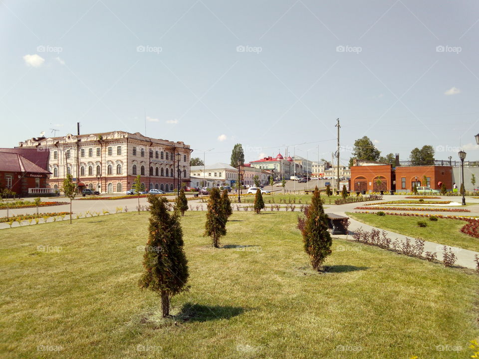 View of the city of Sarapul
