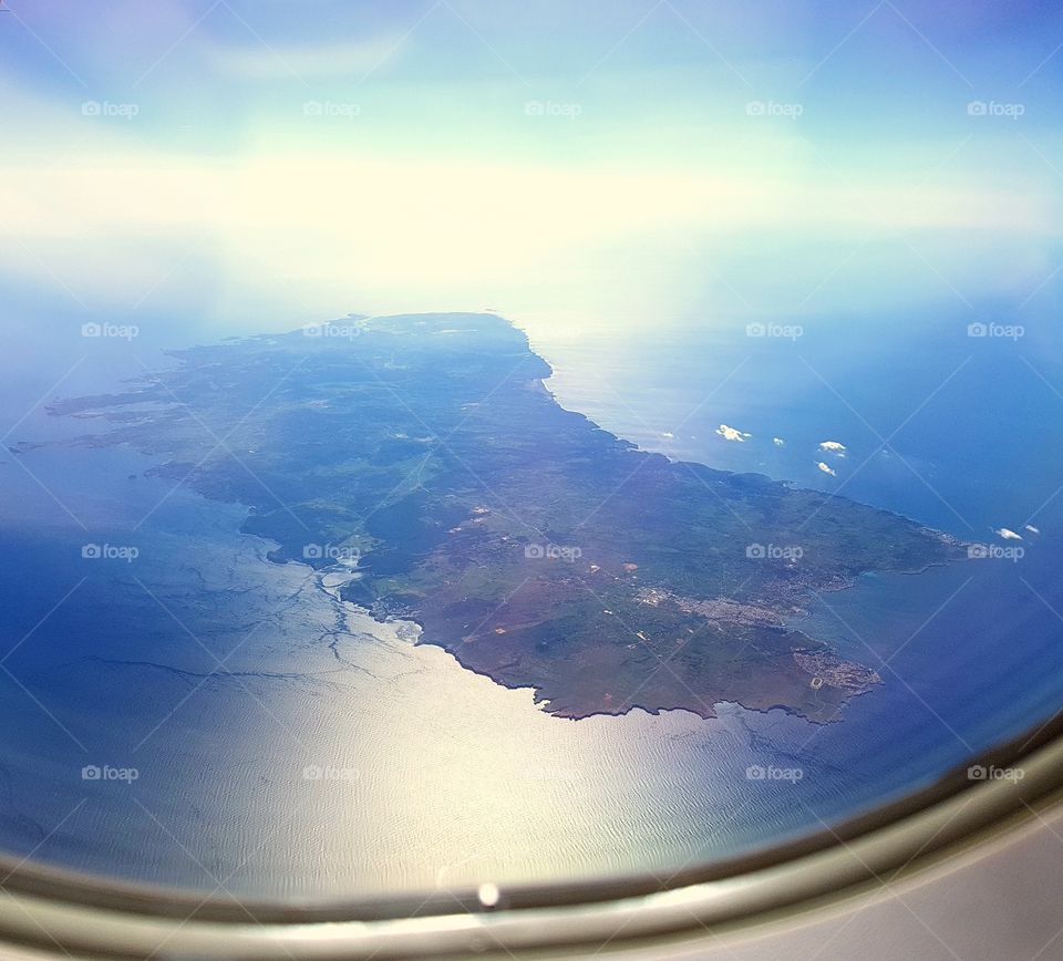 Flying is the best way to travel. Looking at things from above is the best way to see them. Minorca - Balearic islands - Spain