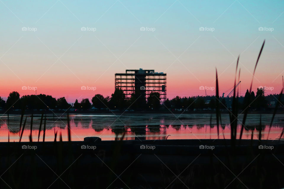 Capital Lake in Olympia, Washington