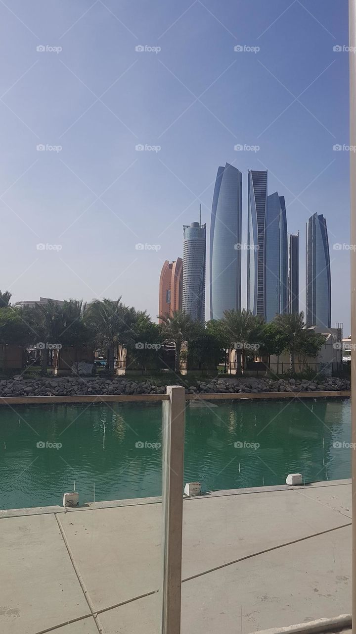 Abu Dhabi towers