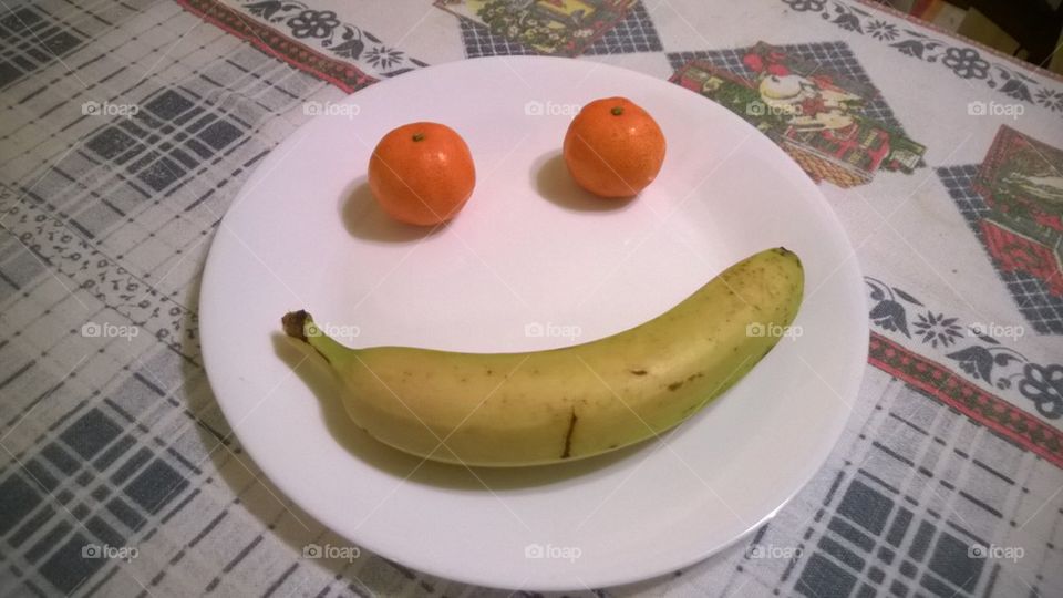 Funny food composition