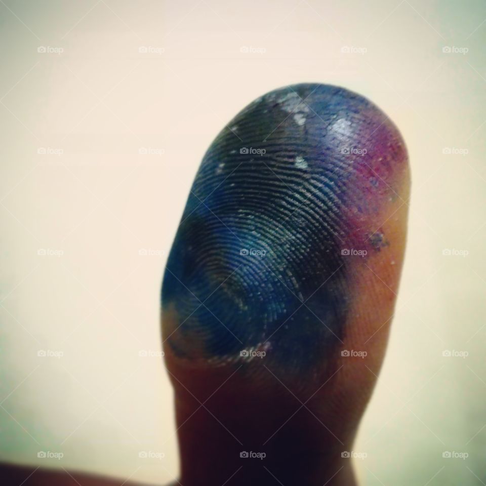 it's the universe on my thumb