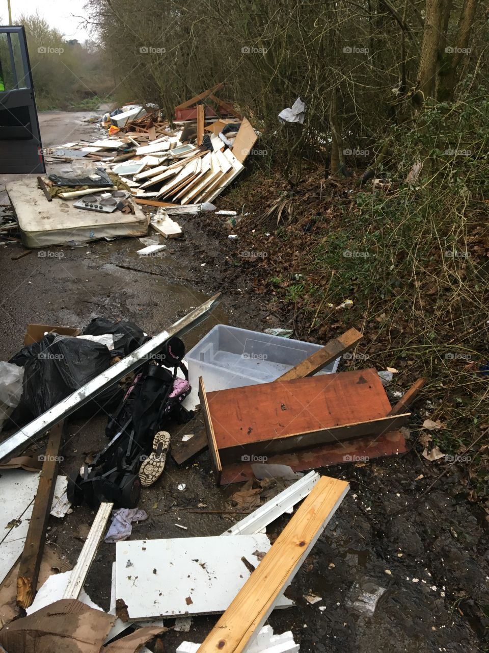 Fly tip cleared 
