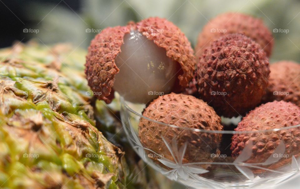 Lychees & Pineapple