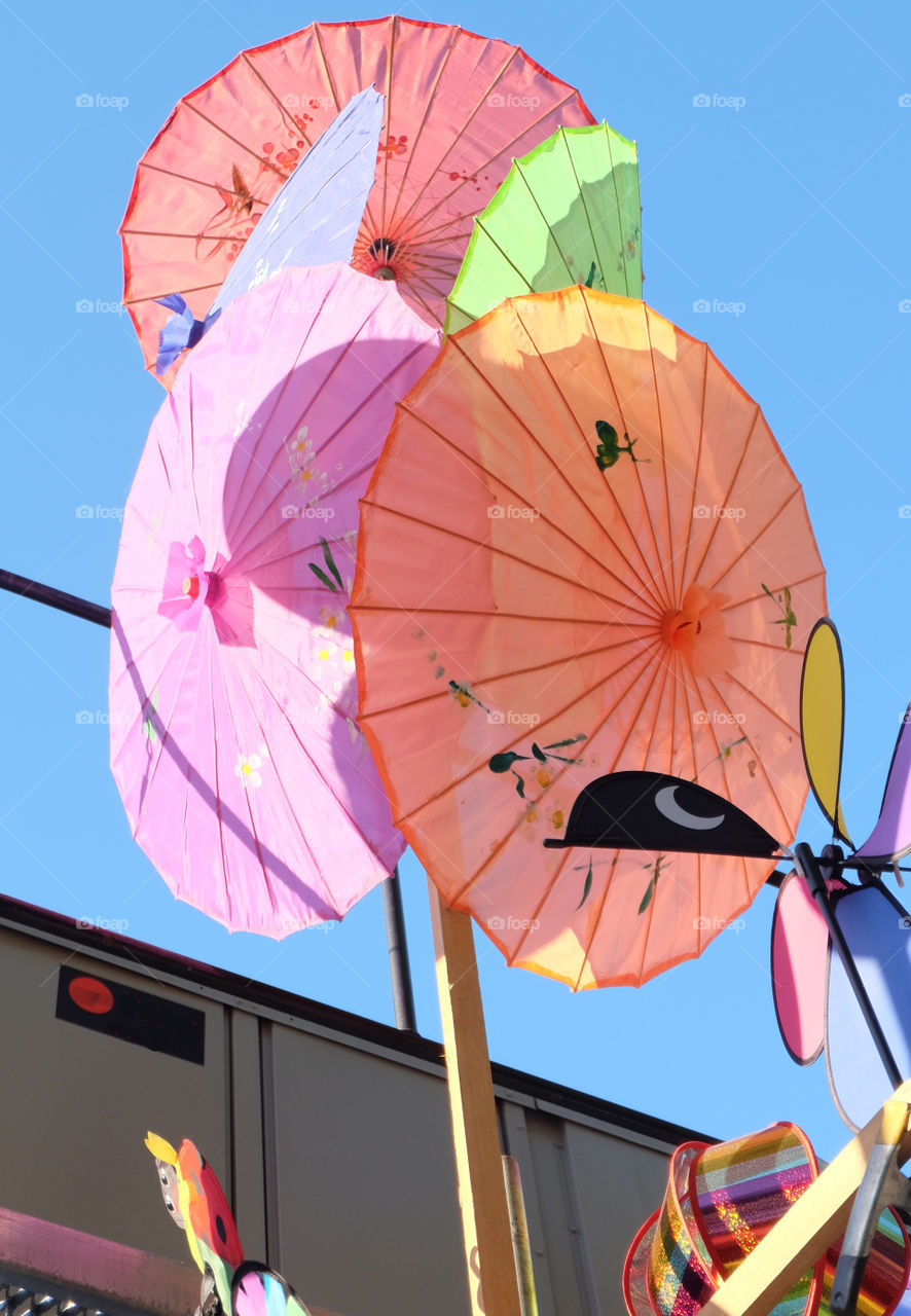 Traditional paper umbrella