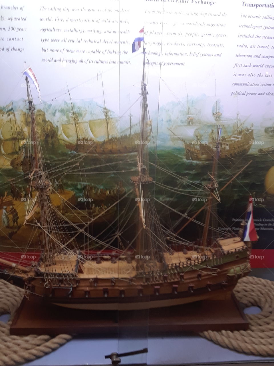 model ship