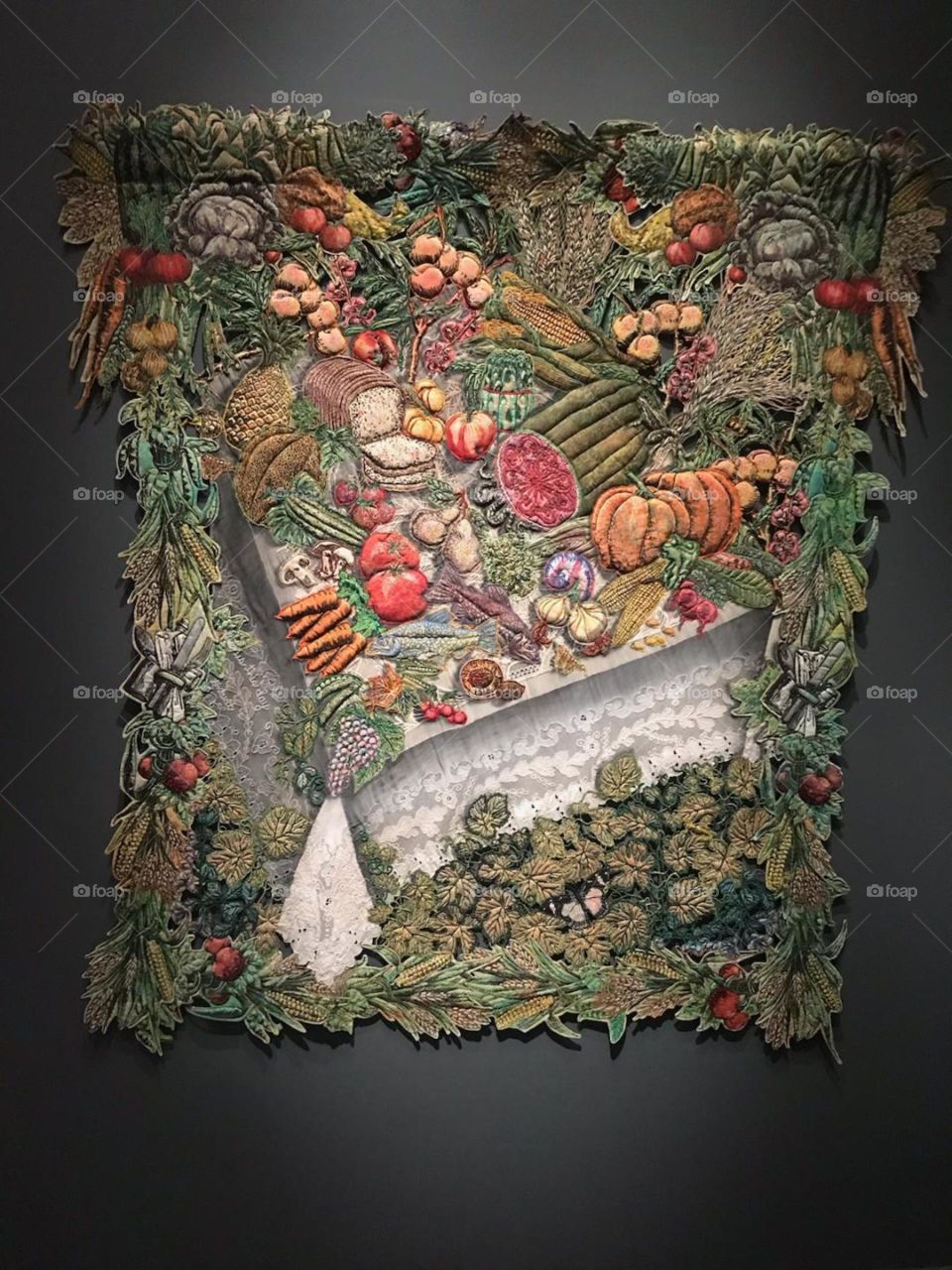 fruit vegetables quilt
